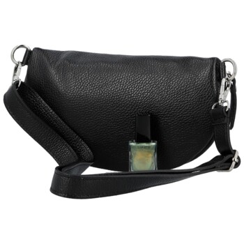 Dámska kožená ľadvinka čierna - Delami Vera Pelle Gianni