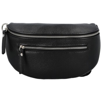 Dámska kožená ľadvinka čierna - Delami Vera Pelle Lila