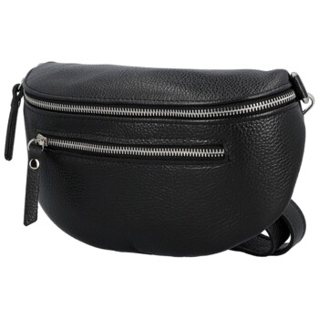 Dámska kožená ľadvinka čierna - Delami Vera Pelle Lila