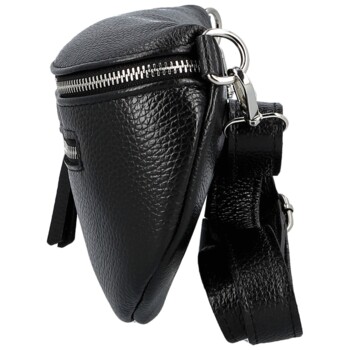 Dámska kožená ľadvinka čierna - Delami Vera Pelle Lila