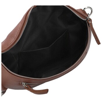 Dámska kožená ľadvinka hnedá - Delami Vera Pelle Lila