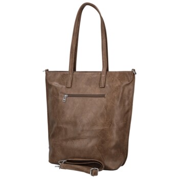 Dámska kabelka na rameno hnedá - Firenze Arwin