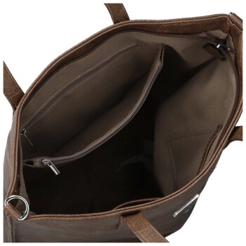 Dámska kabelka na rameno hnedá - Firenze Arwin