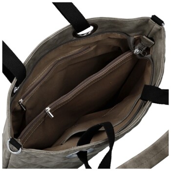 Dámska kabelka na rameno šedá - Firenze Armine