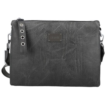 Dámska crossbody kabelka tmavo šedá - Firenze Wiviena