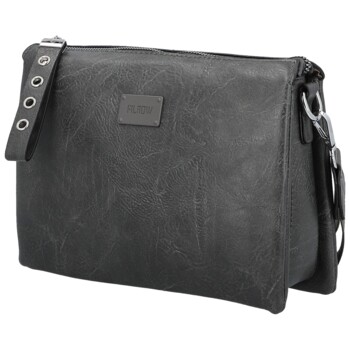 Dámska crossbody kabelka tmavo šedá - Firenze Wiviena