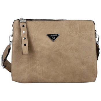 Dámska crossbody kabelka béžová - Firenze Wiviena
