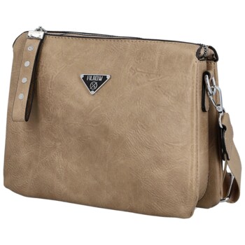 Dámska crossbody kabelka béžová - Firenze Wiviena