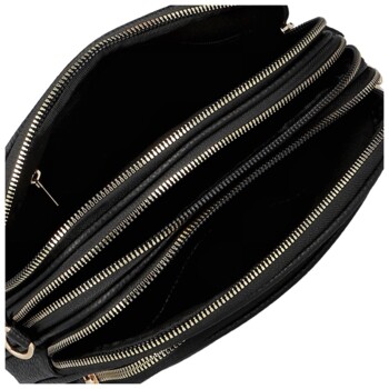 Dámska crossbody kabelka čierna - Firenze Annika