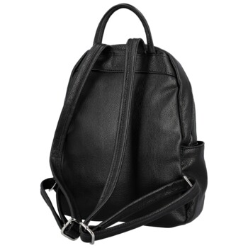 Dámsky kožený batoh čierny - Delami Vera Pelle Naoto