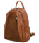 Dámsky kožený batoh koňakový - Delami Vera Pelle Naoto