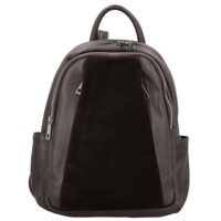 Dámsky kožený batoh tmavo hnedý - Delami Vera Pelle Naoto