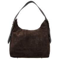 Dámska kabelka na rameno tmavo hnedá - Delami Vera Pelle Mimmi