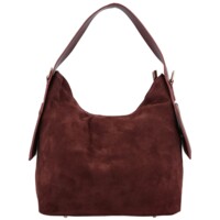 Dámska kabelka na rameno vínová - Delami Vera Pelle Mimmi