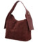 Dámska kabelka na rameno vínová - Delami Vera Pelle Mimmi