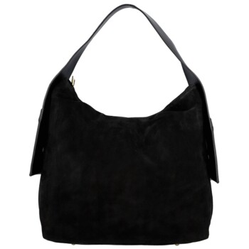 Dámska kabelka na rameno čierna - Delami Vera Pelle Mimmi