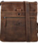 Kožená crossbody taška khaki - Greenwood Seraf