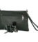 Dámska kožená crossbody kabelka tmavo zelená - Delami Vera Pelle Denica