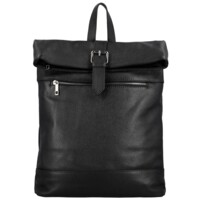 Dámsky kožený batoh čierny - Delami Vera Pelle Jorge