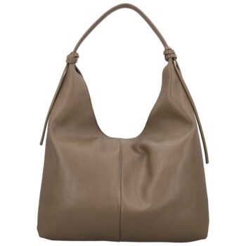 Dámska kabelka na rameno taupe - Delami Vera Pelle Lionela