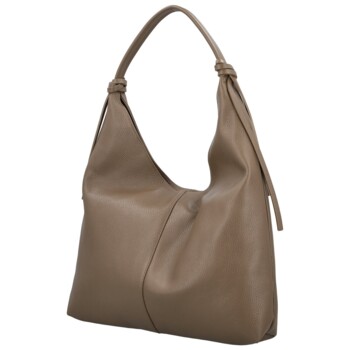 Dámska kabelka na rameno taupe - Delami Vera Pelle Lionela