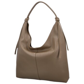 Dámska kabelka na rameno taupe - Delami Vera Pelle Lionela