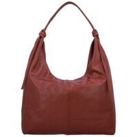 Dámska kabelka na rameno tmavo červená - Delami Vera Pelle Lionela