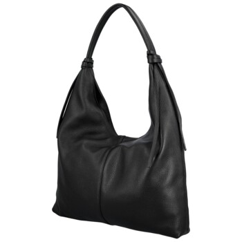Dámska kabelka na rameno čierna - Delami Vera Pelle Lionela