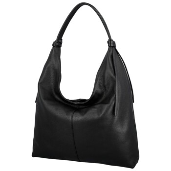 Dámska kabelka na rameno čierna - Delami Vera Pelle Lionela