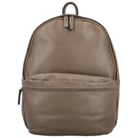 Dámsky kožený batoh taupe - Delami Vera Pelle Archie