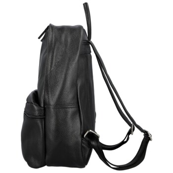 Dámsky kožený batoh čierny - Delami Vera Pelle Archie