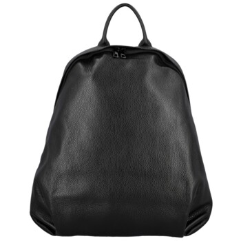 Dámsky kožený batoh čierny - Delami Vera Pelle Ricardo