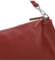 Dámska kožená kabelka na rameno tmavo červená - Delami Vera Pelle Sussan