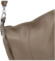 Dámska kožená kabelka do ruky taupe - Delami Vera Pelle Ameli