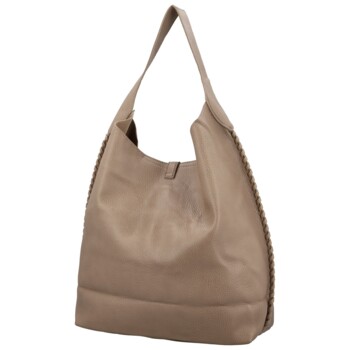 Dámsky set kabeliek tmavo béžový - Paolo bags Lona
