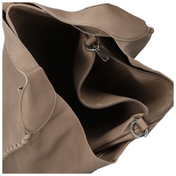 Dámsky set kabeliek tmavo béžový - Paolo bags Lona