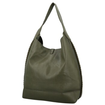 Dámsky set kabeliek tmavo zelený - Paolo bags Lona