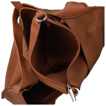 Dámsky set kabeliek hnedý - Paolo bags Lona