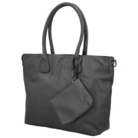 Dámska kabelka cez rameno tmavo šedá - Paolo bags Iljana