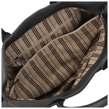 Dámska kabelka cez rameno tmavo šedá - Paolo bags Iljana