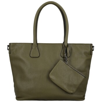 Dámska kabelka cez rameno tmavo zelená - Paolo bags Iljana