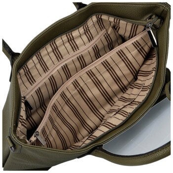 Dámska kabelka cez rameno tmavo zelená - Paolo bags Iljana