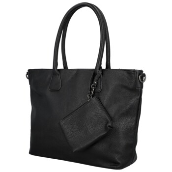 Dámska kabelka cez rameno čierna - Paolo bags Iljana