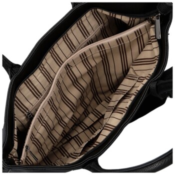 Dámska kabelka cez rameno čierna - Paolo bags Iljana