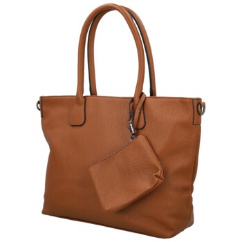 Dámska kabelka cez rameno hnedá - Paolo bags Iljana