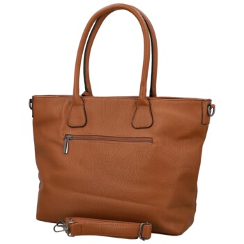 Dámska kabelka cez rameno hnedá - Paolo bags Iljana