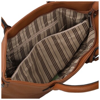 Dámska kabelka cez rameno hnedá - Paolo bags Iljana