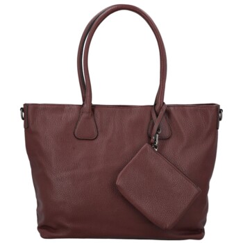 Dámska kabelka cez rameno tmavo vínová - Paolo bags Iljana
