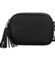 Dámska crossbody kabelka čierna - Paolo bags Ilana