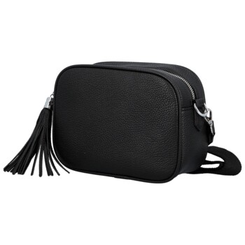 Dámska crossbody kabelka čierna - Paolo bags Ilana